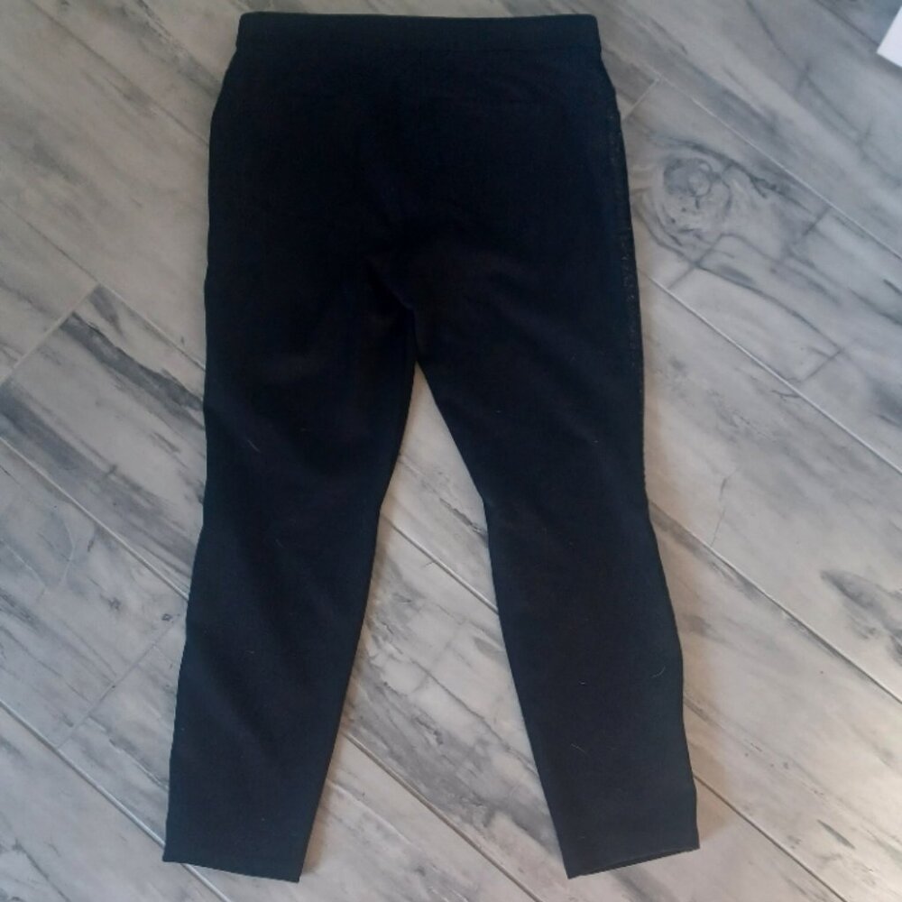 SimplyVeraWang Black Stretch Skinny 2 Pocket Jeggings Bling on both Sides Large - Picture 5 of 5